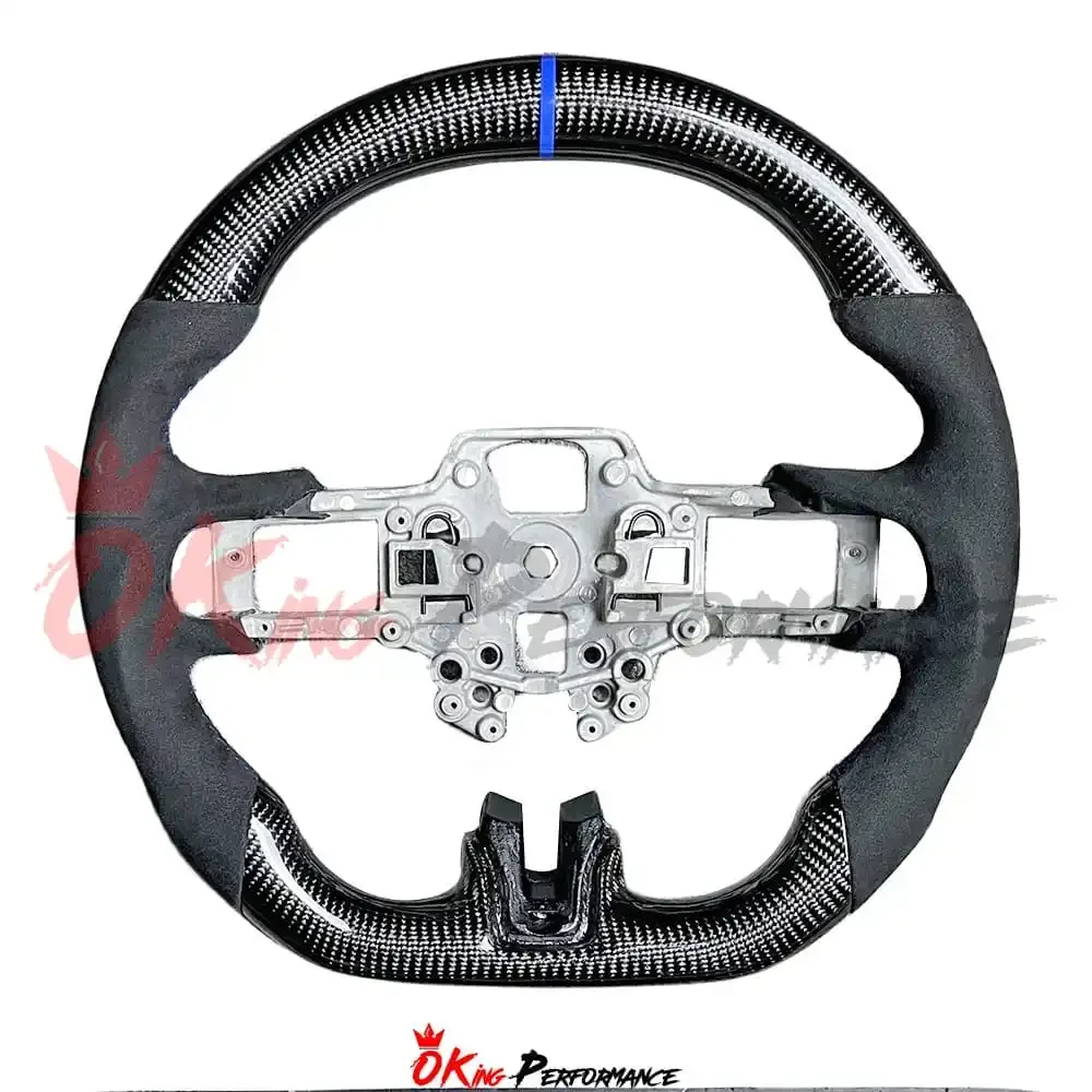 

Customize Style Steering Wheel (Alcantara) For Ford Mustang 2015-2017 Steering Wheel Bespoke