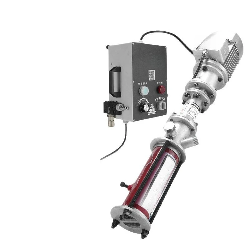 Real stone paint spraying machine integrated machine small putty powder special machine