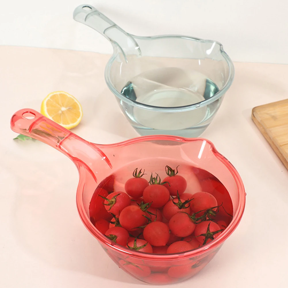 

3Pcs Thickened Plastic Water Scoop Long H Ladle Ideal Home Kitchen Bathroom Large Capacity Water Dipper Washing