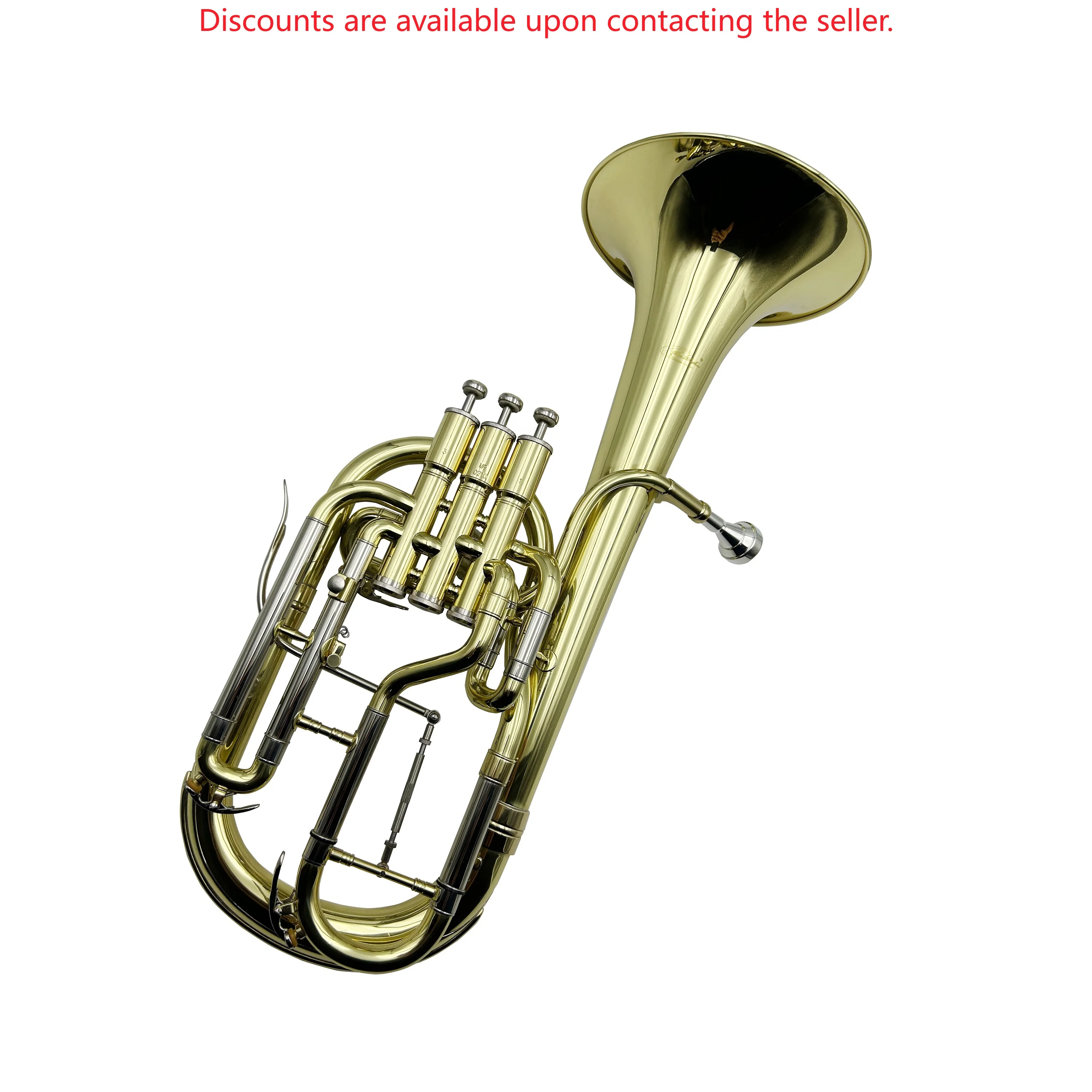 

OEM High Quality Gold Alto Horn JYAH733 with EB Tone Trumpet