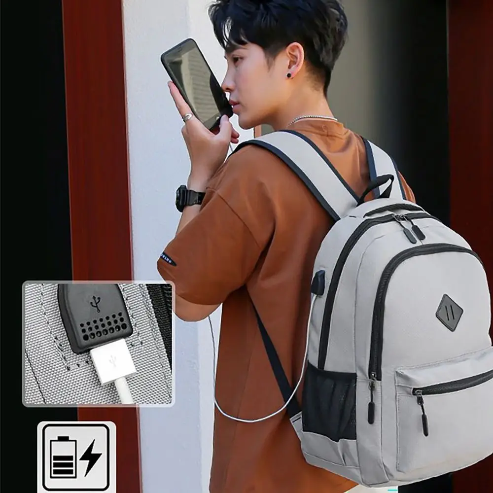 

Intelligent USB Charging Versatile Backpack Large Capacity Waterproof Travel Bag Wear-resistant School Student Backpack Unisex