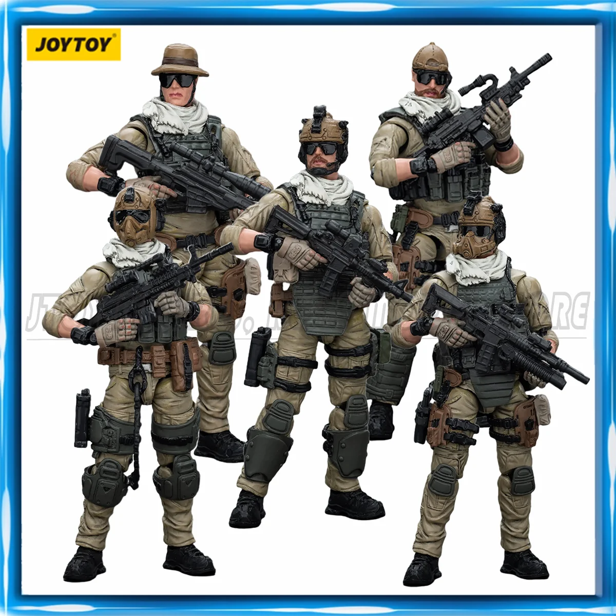 

[IN-STOCK] JOYTOY 1/18 Military Action Figures U.S.Army Delta Assault Squad Anime Collection Model Toy Gift