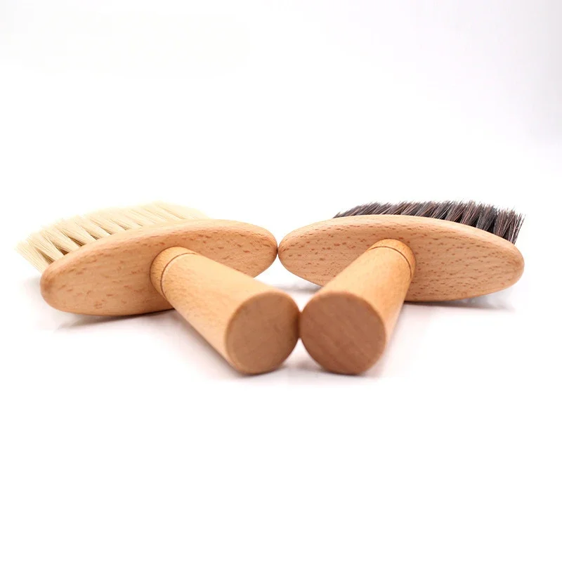 Soft Hair Brush Neck Face Duster Hairdressing Hair Cutting Broken Hair Cleaning Brush for Barber Salon Hairdressing Styling Tool