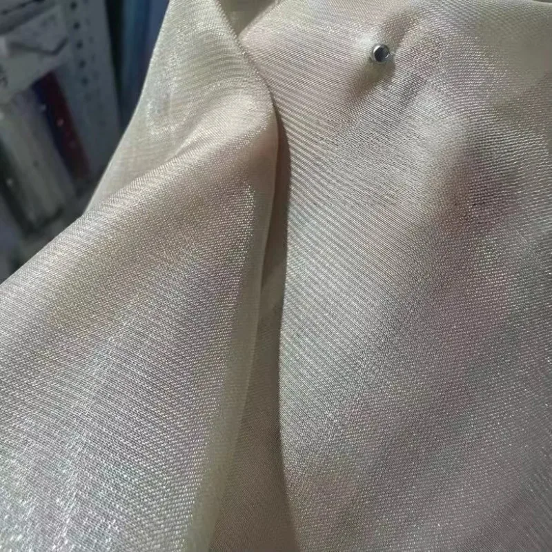 

Атласная 3D жемчужная вышивка высокой плотности, светоотражающая атласная пряжа, материал для шитья одежды Лолиты и ткани для свадебного платья