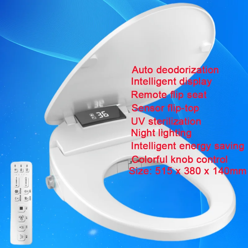 Auto Flip Japanse Smart Toiletdeksel Elektrische Bidet Lunette Wc Japonais Wassen Intelligente Toiletdeksel Automatische Toiletbrilhoes