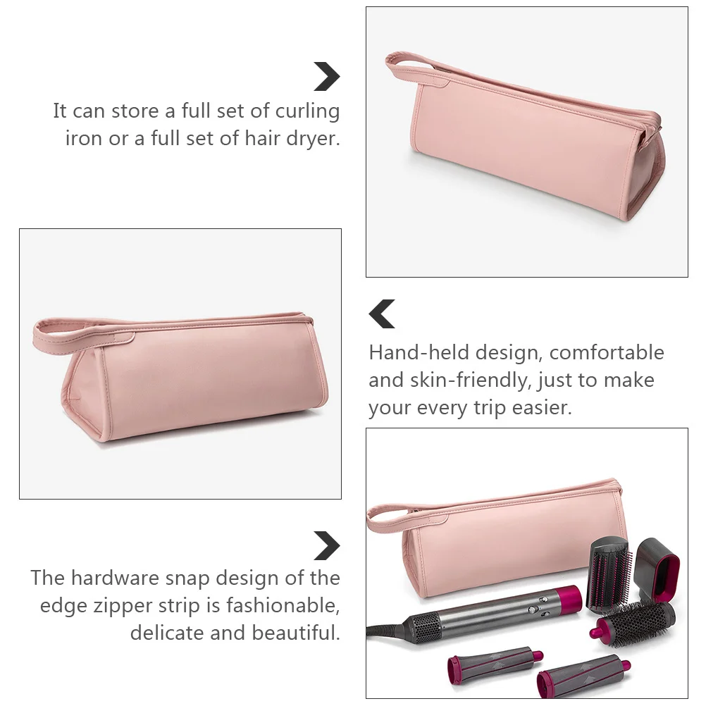 

Hair Dryer Case Large Capacity Splash Proof Portable Storage Pouch Carrier Travel Organizer for Hair Curler and Styling Tools