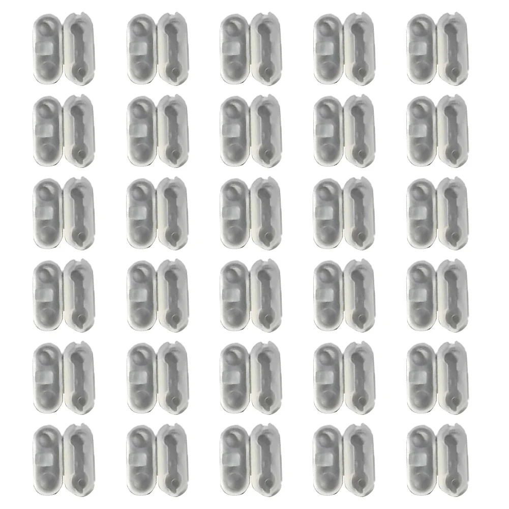 Practical and Convenient Blinds Chain Connector Made of Reliable Plastic Transparent Color 10/30/50pcs Options