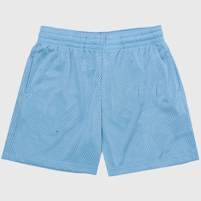 Men's Double Layer Mesh Sports Shorts Breathable Quick Dry Loose Fit Gym Training Running Basketball Plus Size Workout Shorts