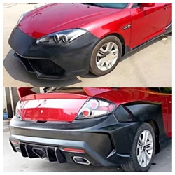 Body Kit Front Rear Bumper Side Skirt Fender for Hyundai Rohens Coupe 2007-2008 Convert New Style Surround Car Accessories
