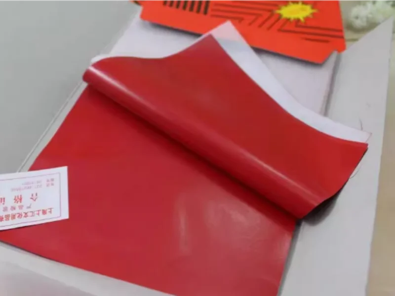 100 unids/pack 48K papel de copia de carbono de doble cara rojo 18,5X8,5 cm papel de copia para uso financiero y de oficina