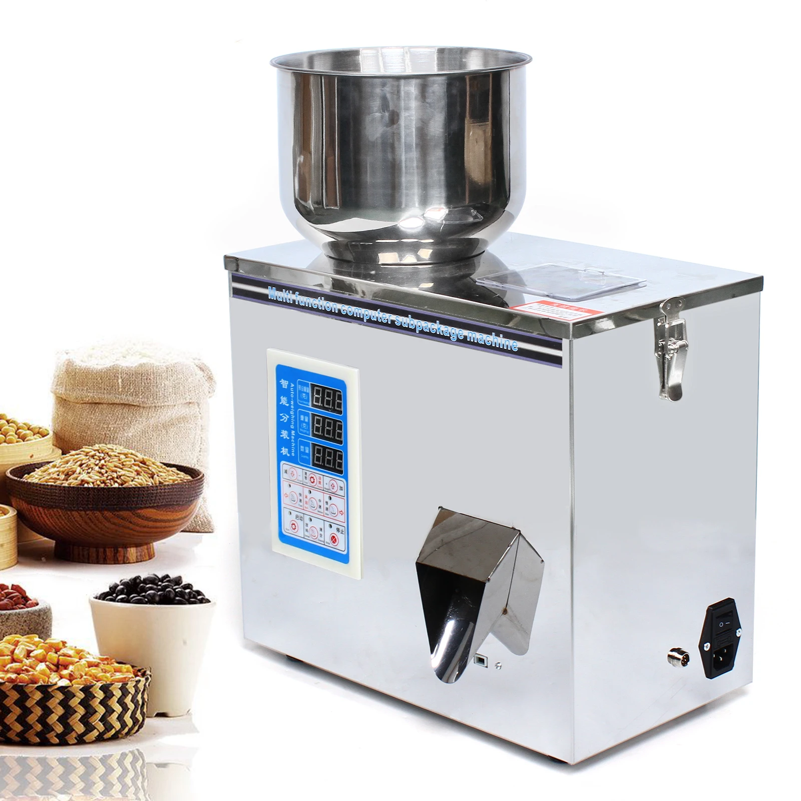 1-50G Automatic Small Granule Filling Machine Fast Quantitative Filling Machine Tea Tea Filling Machine Commercial Household