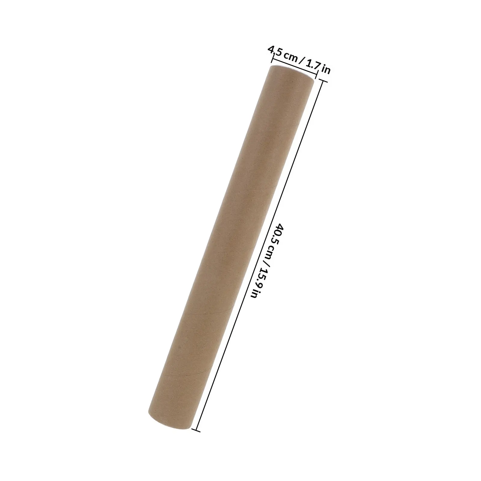 6Pcs Sturdy Cardboard Poster Tubes for Artists Students Calligraphy Painting Scrolls Fishing Rods Mailing Shipping Art Storage