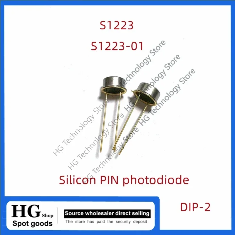 S1223 S1223-01 DIP-2 silicon photodiode S1223 high sensitivity and high-speed response transmission type