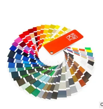 Original Germany RAL K7 international standard color card raul - paint coatings color card  for paint 213 colors with Gift Box