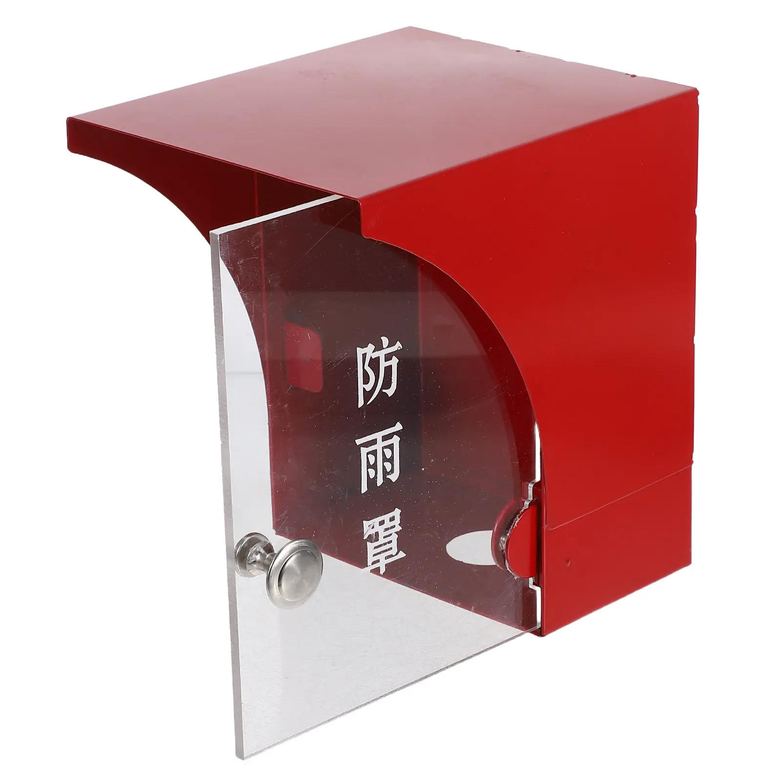 

Manual Alarm Button Guard Fire Call Point Protector Heavy-Duty Plastic Safety Cover for Emergency Stop Switch Outdoor Indoor Use