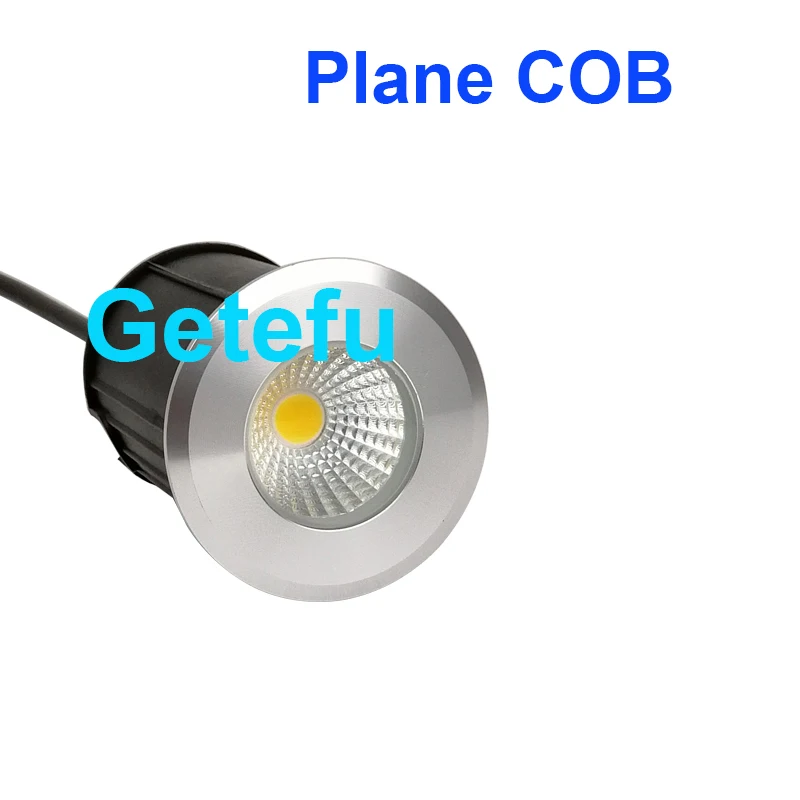 4 Stück 3W/5W LED Bodeneinbauleuchte IP67 DC12V Außen-Einbauleuchte 1/2/4-Seitenansicht Untergrundlampe Gehwegbeleuchtung AC110V 220V – Detail 10