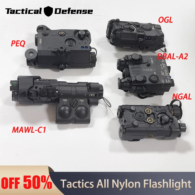 WADSN Tactical M600 M600C Flashlight PEQ 15 L3 NGAL DBAL A2 MAWL PERST 4 RAID OGL MAWL C1 CQBL 1 Weapon M300A M300 Flashlight SF