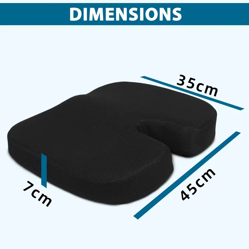 Seat Cushion Office Chair Cushions Coccyx Orthopedic Memory Foam U Seat Massage Chair Cushion Pad Car Massage Cushion