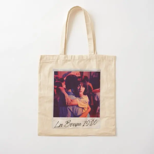 

La Boum 1980 Polaroid Cotton Canvas Bag Casual Fabric Ladies Reusable Printed Tote Shopper Unisex Fashion Handbag Shoulder Bag