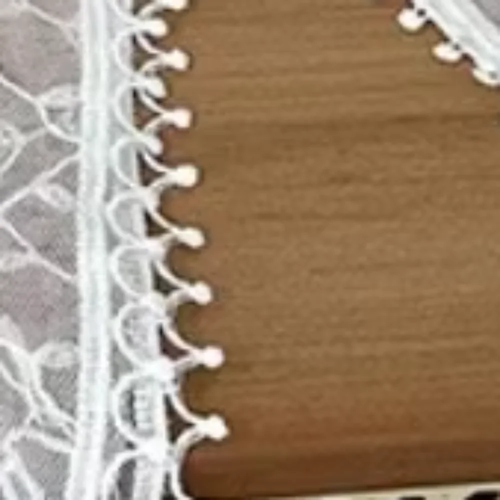 

White Woven Floral Lace Hair Scarf Wraps Breathable Sweet Triangle Headscarf Women Retro Hair Band