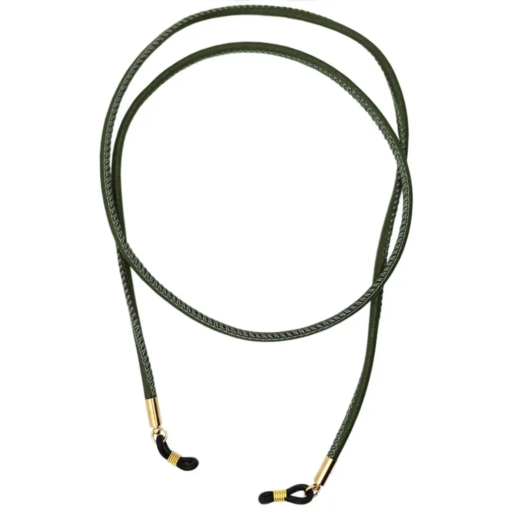 Designer Glasses Accessory PU Leather Eyeglasses Chain Retainer Spectacles Lanyard for Sunglasses
