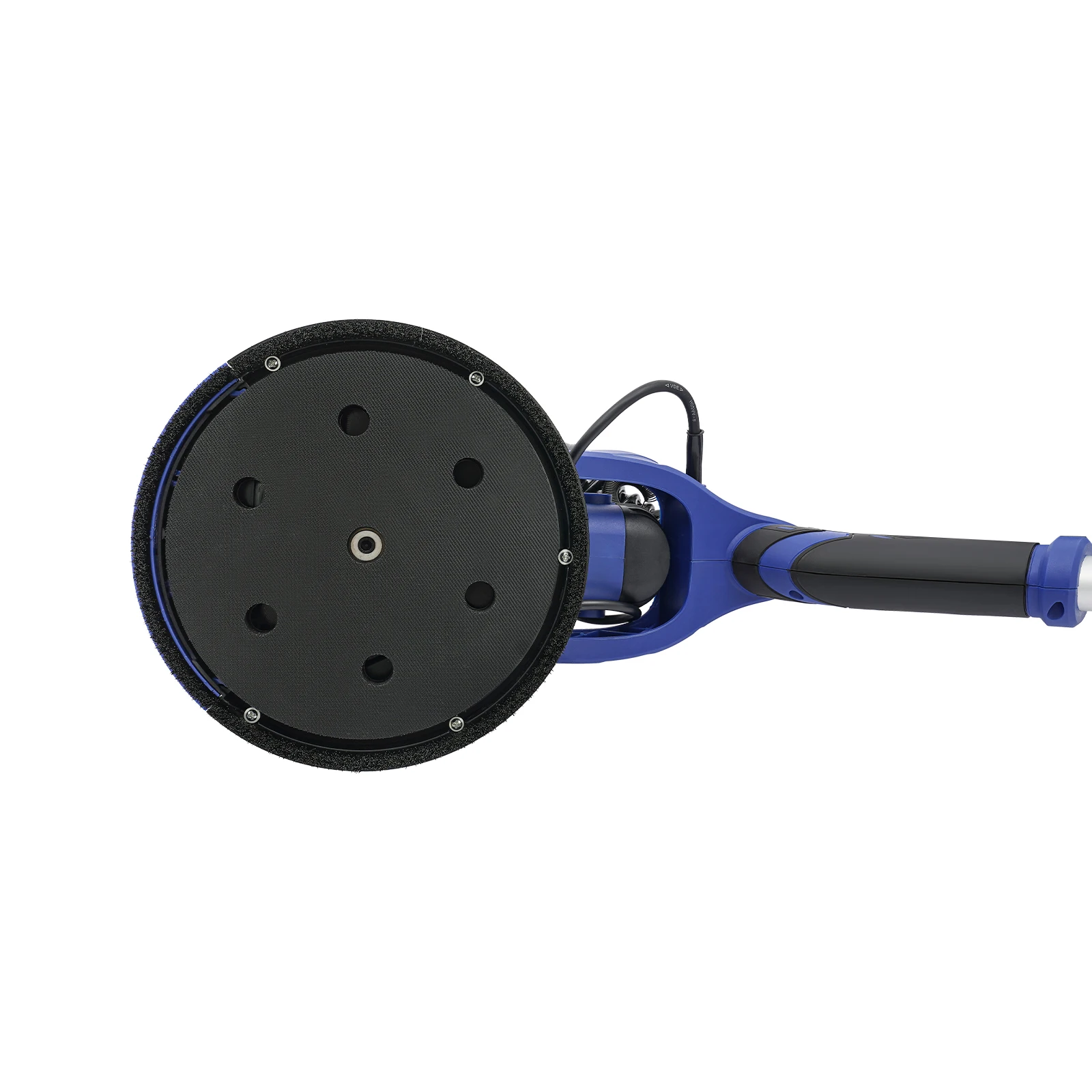 750 W elektrischer Trockenbauschleifer, verstellbare Polierscheibe und Länge, 6 Geschwindigkeiten, elektrische Trockenwand-Sandmühle zum Polieren und Glätten – Detail 5