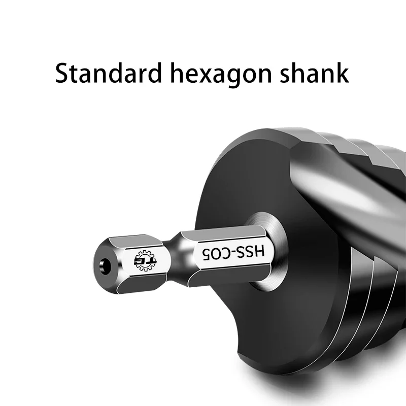 Titanium Coating Step Broca para Metal com dureza HSS