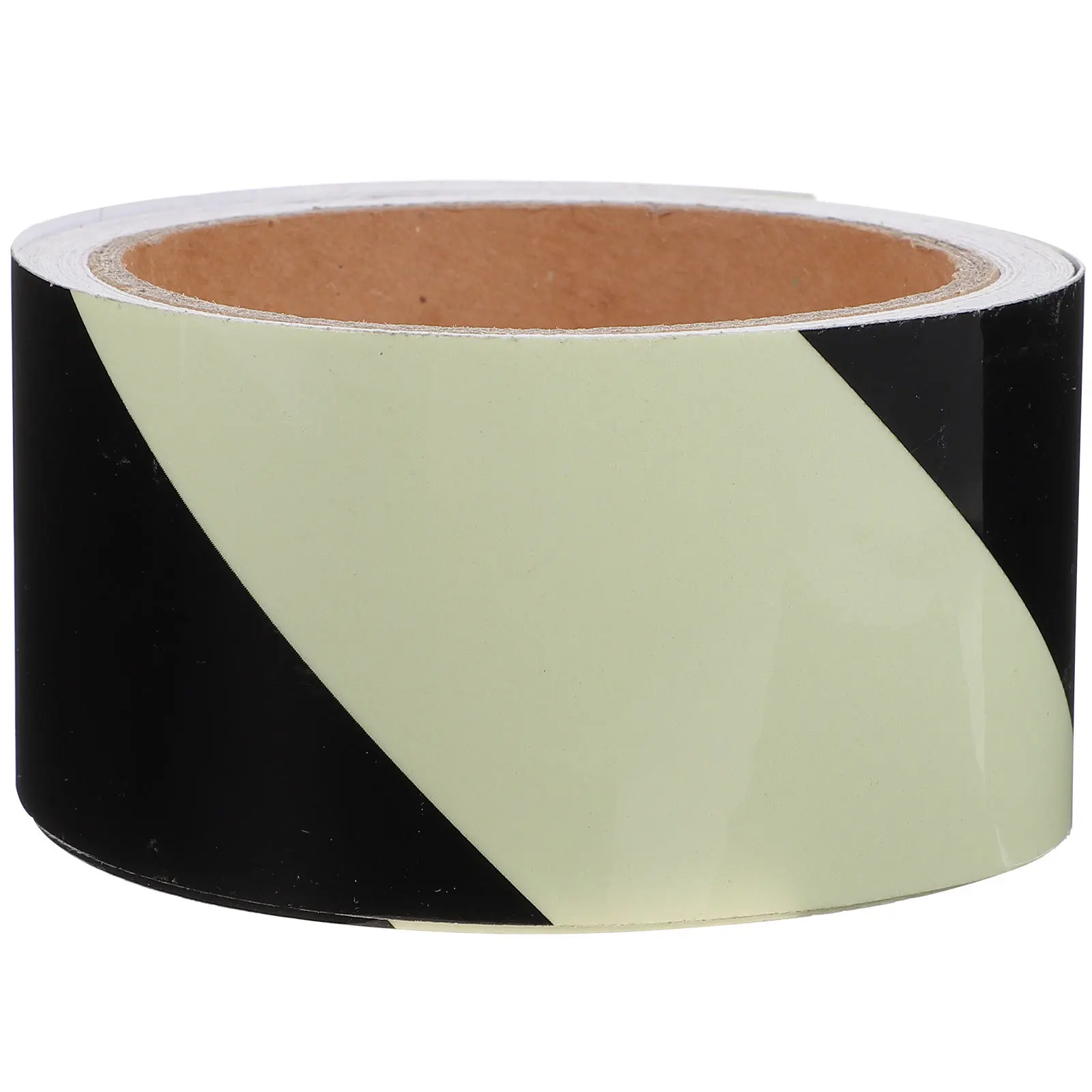 1 لفة تتوهج في شريط مضيء داكن لإشارة اتجاهات السلالم، شريط توجيه أمان أخضر وأسود للاستخدام الداخلي والخارجي #6