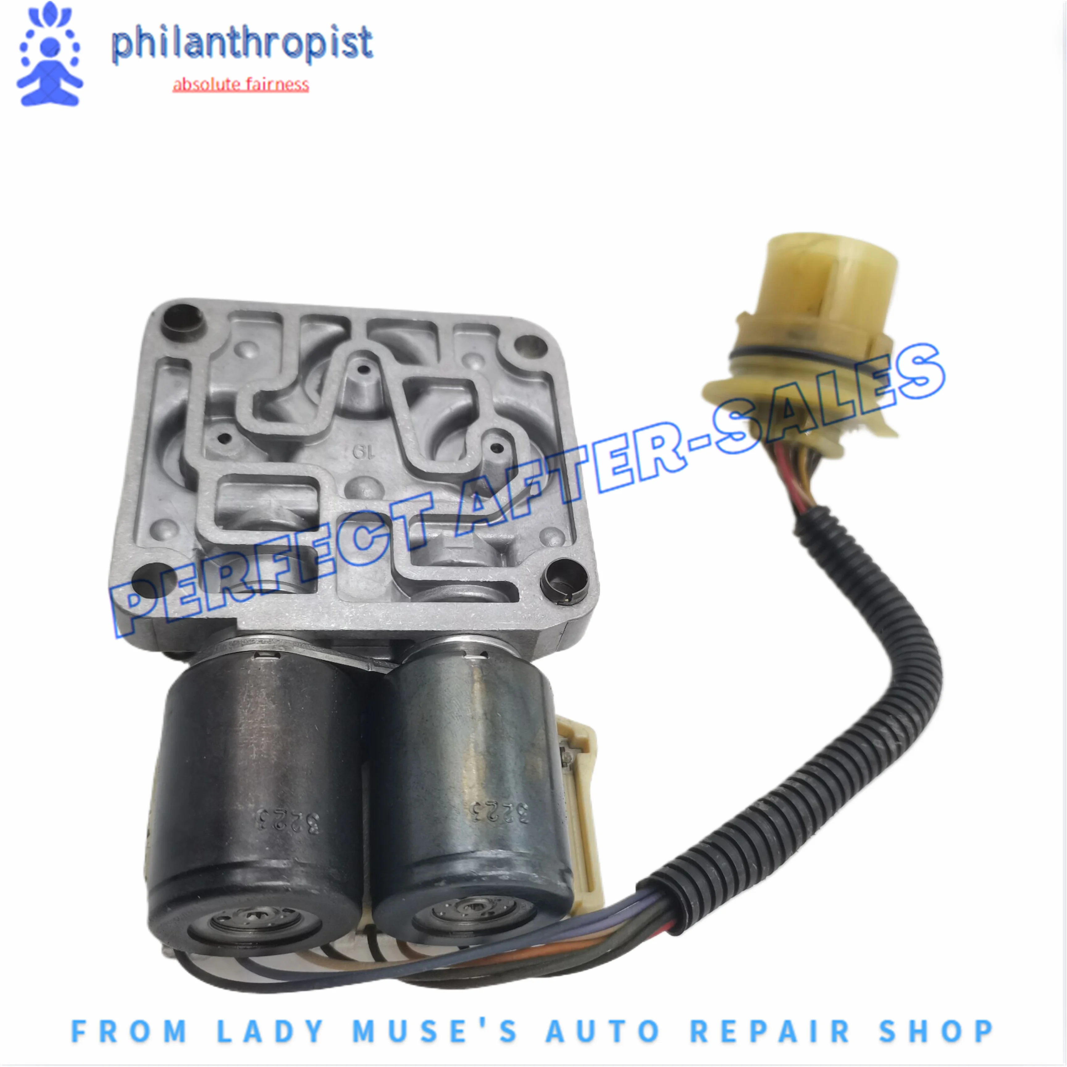 CD4E Transmission Shift Solenoid Valve XS7P-7G391-AA R96420A R96420AK CD4E F6RZ-7G391A for FordMazda Lincoln Mercury Mariner