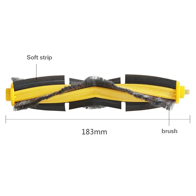 Abng 2 conjunto principal escova lateral filtro hepa para ecovacs deebot ozmo n8 n8 + n8 pro n8 pro + aspirador de pó filtro acessórios conjunto