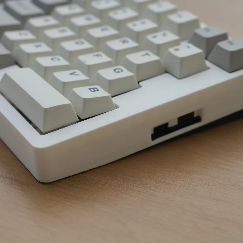 WS75 Wireless Split Mechanical Keyboard 2.4G Connection Ergonomic Support Full Key Hot Swappable 84 Keyboard QmkVIAL Key Change