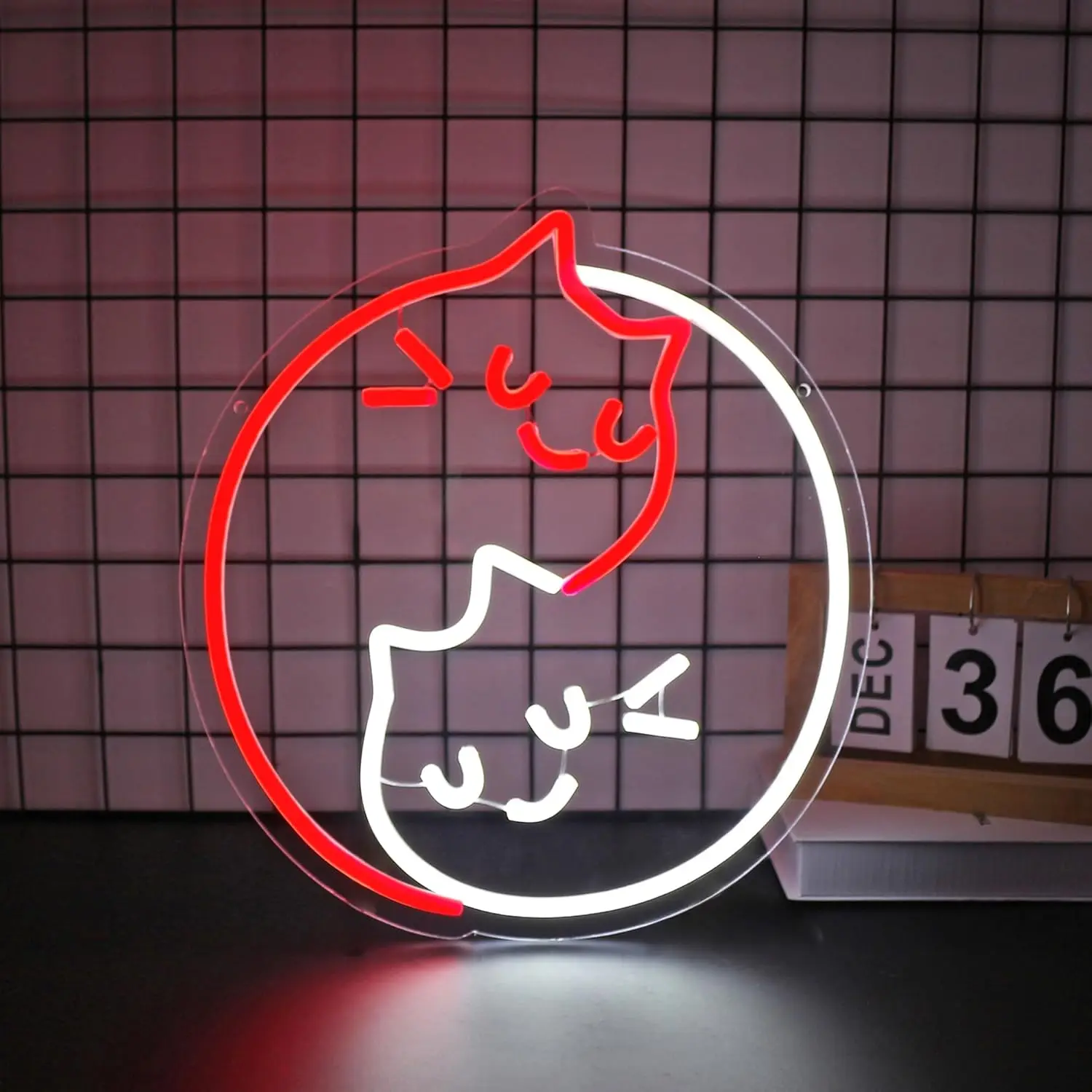 

Cat Neon Sign USB Powered LED Dimmable LED Neon Light for Bedroom Club Livingroom Man Cave Party Shop Decor Personzalized Gift