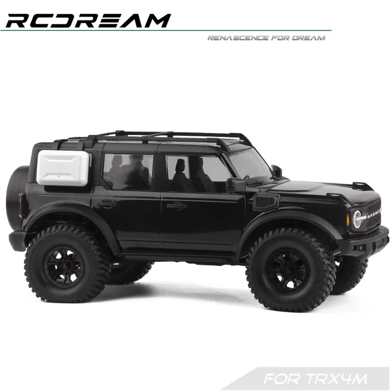 Torba na boczną szybę Wykończenie skrzynki narzędziowej do 1/18 1/24 1/12 RC Crawler Car TRX4-M Defender Bronco Axial SCX24 FCX24 Wrangler Części samochodowe