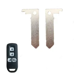 10PCS Spare Emergency Smart key blade For Honda motorcycle Insert Small Key