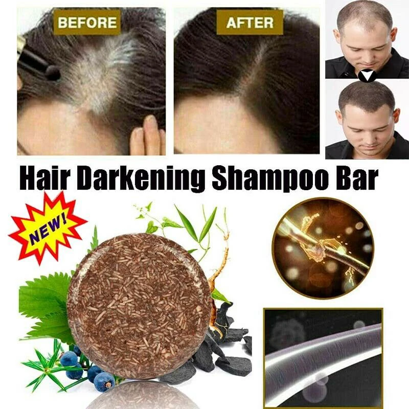 Polygonum Hair Darkening Shampoo Bar hair darkening shampoo soap Solid shampoo polygonum shampoo polygonum shampoo bar hair