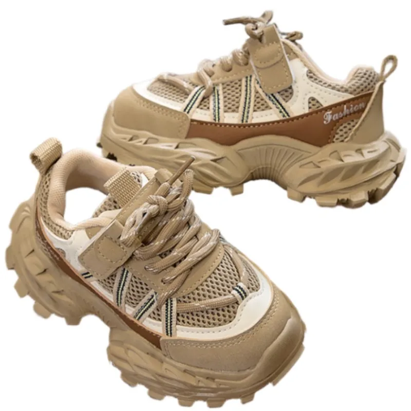 Children Tennis Shoes Versatile Non-slip White Sneakers for Kids Girls Fashion Causal Breathable Toddlers Boys Sports Shoes Hot