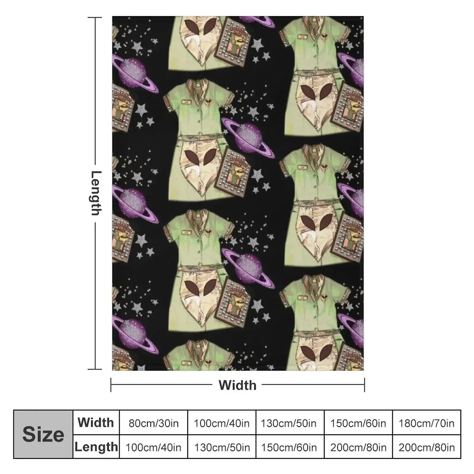 Roswell TV show Liz Parker work uniform Throw Blanket couch cozy soft plush fuzzy picnic outdoor blanket