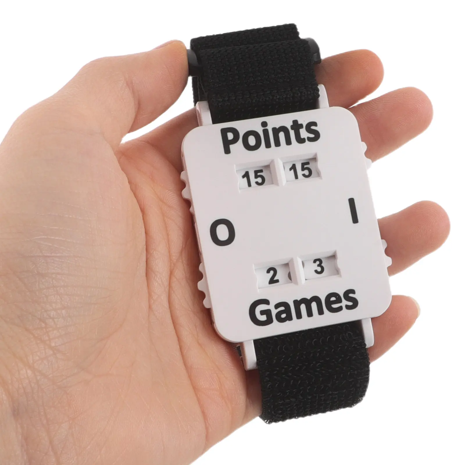 

Points Score Counter Wrist Score Keeper Sports Training Accessory Portable Score Tracker Wristband Cricket Tennis Padel Scorer