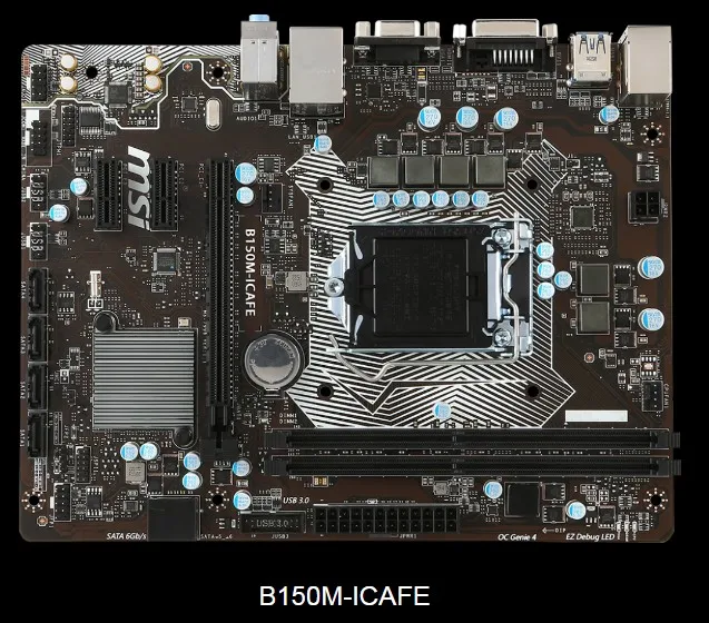 For MSI B150M-ICAFE B150M PRO-VH B150M G1GAMER B250M-ICAFE