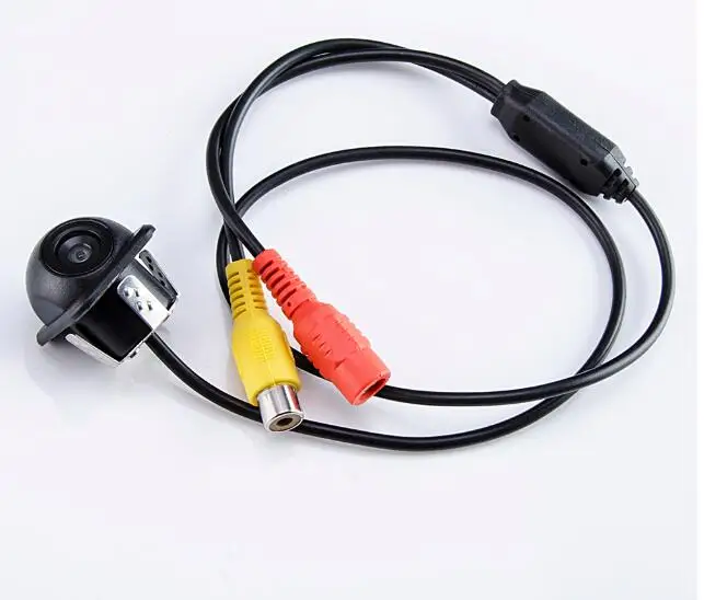 Car Rear View Camera Reverse Backup Color Camera Night Vision Wide-angle Panoramic Head Car Rearview Camera