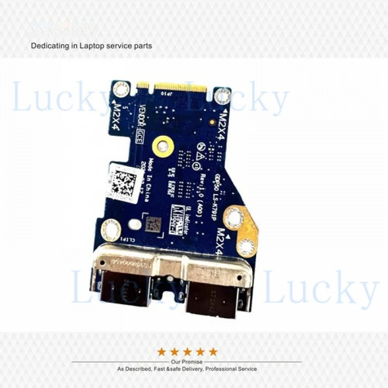 f   New For Dell Alienware M15 R6 GDP50 LS-K791P USB I/O Board Module