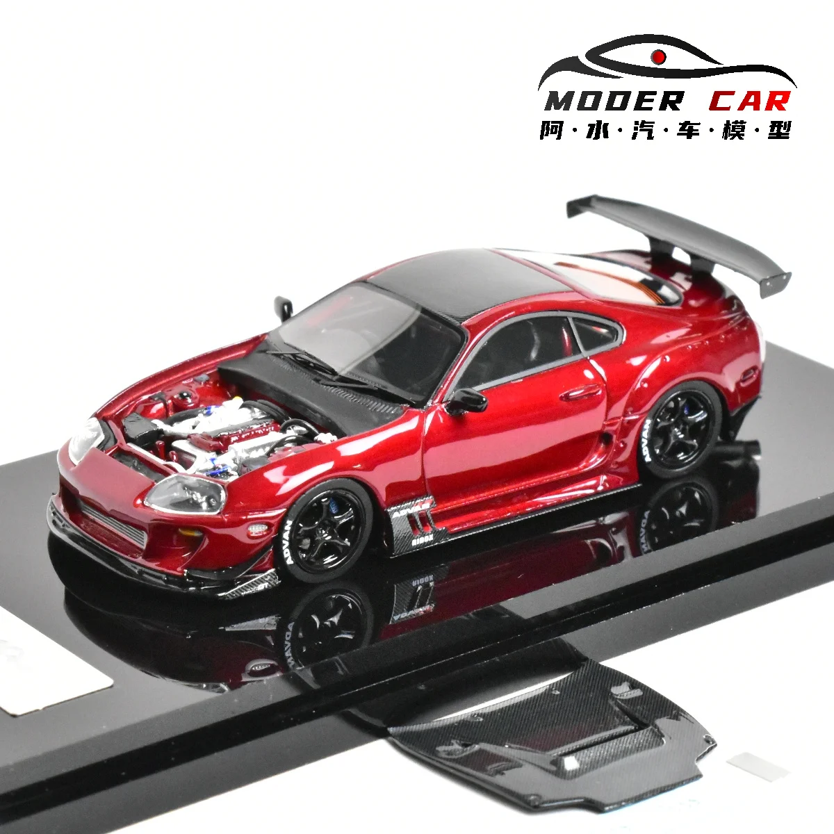 YM Model 1:64 Supra JZA80 A80 Resin Diecast Model Car