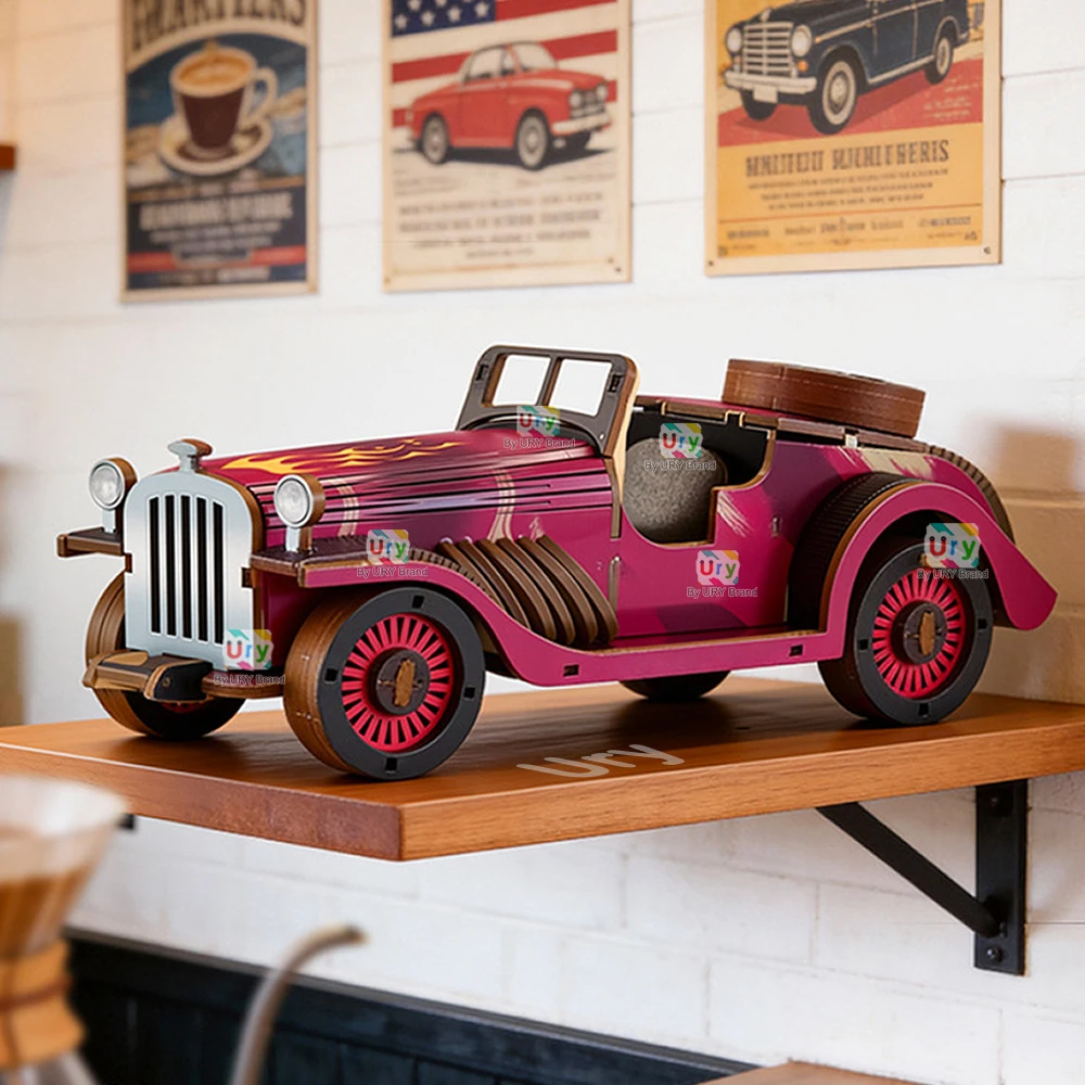 Ury Puzzle 3D en Bois Voiture - Vintage Collectible Cars avis et prix