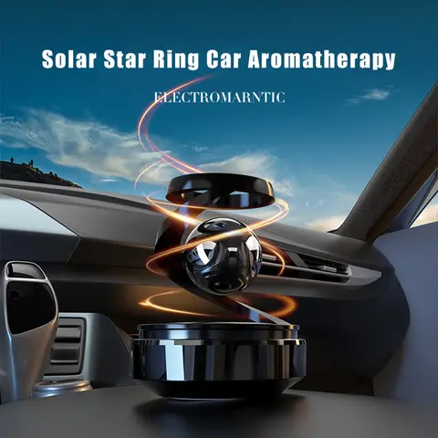 Starry Sky Solar-Powered Car Air Freshener – Long-Lasting Fragrance, Stylish Design, Premium Car Perfume | Ideal Gift & Festive