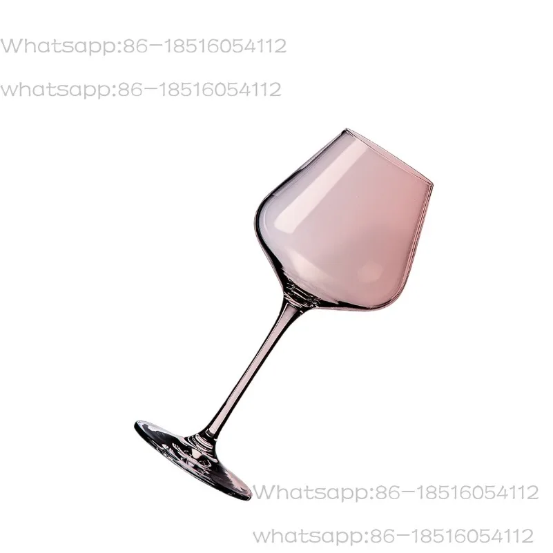 

Big Bellied Burgundy Wine Glass Set, Crystal Grape High Footed Glass, Large Light Luxury Wine Shaker Cup