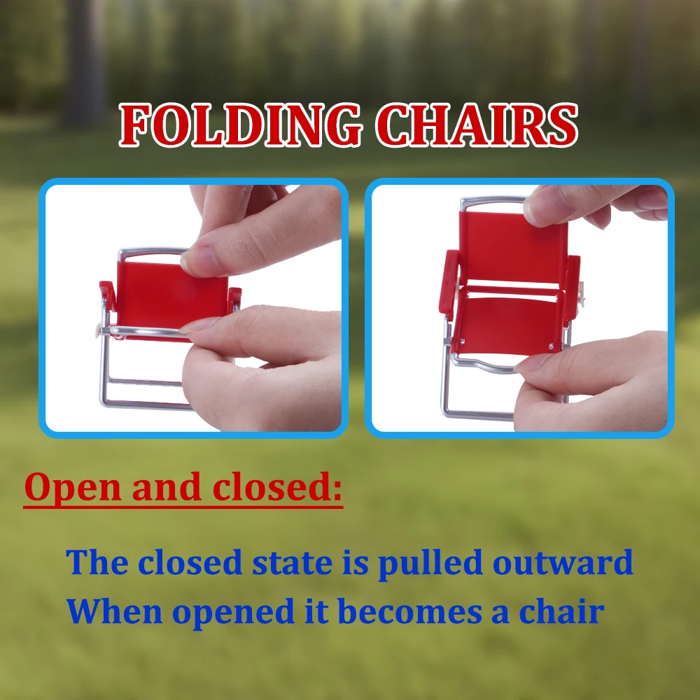 Miniatur-Möbel-Montage, DIY-Picknick-Set im Freien, Esstisch, Backen, Essen, Modell 1:12, Schwimmbad, Spielzeug, Geschenk