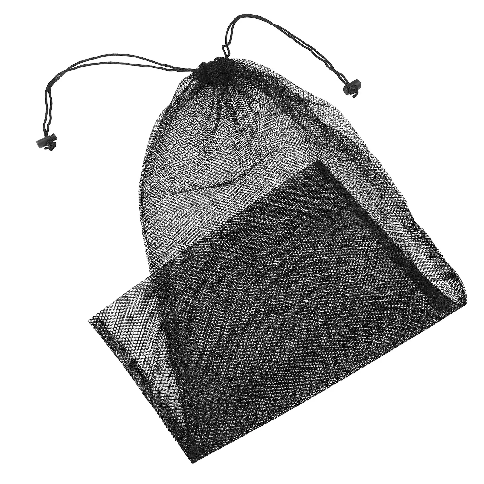 

Mesh Storage Bag for Snorkel Scuba Diving Gear Large Capacity Breathable Nylon Drawstring Carry Bag Portable