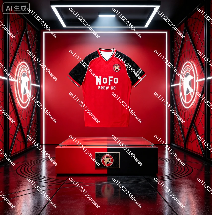 26_27 Season Jersey - Walsall Football Breathable Quick-dry Comfortable Outdoor Sports Family Matching Clothing Y2K T-shirt