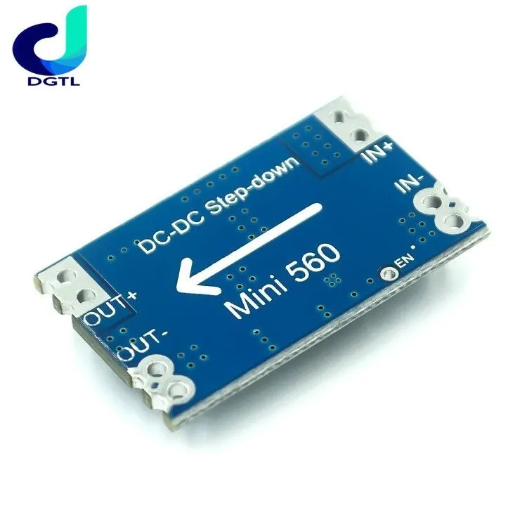 High Efficiency Output 3.3V 5V 9V 12V 5A mini560 Step Down DC-DC Converter Voltage Regulator Buck Stabilized Power Supply Module