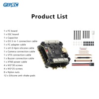 GEPRC TAKER F745 BT 8Bit 60A Stack For Racing FPV Drone 4IN1 ESC 512MB Black Box Data Analyze Record